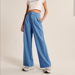 Tailored wide leg pants